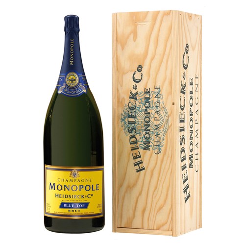 Heidsieck & Co. Monopole Blue Top Brut  Jeroboam Champagne 300cl - Celebrate in Style